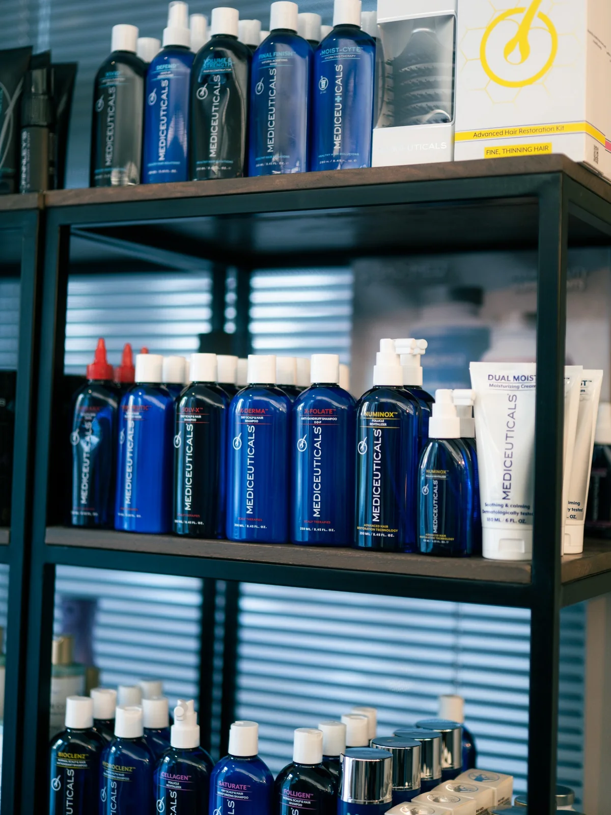 Haar- en hoofdhuidproducten in de salon